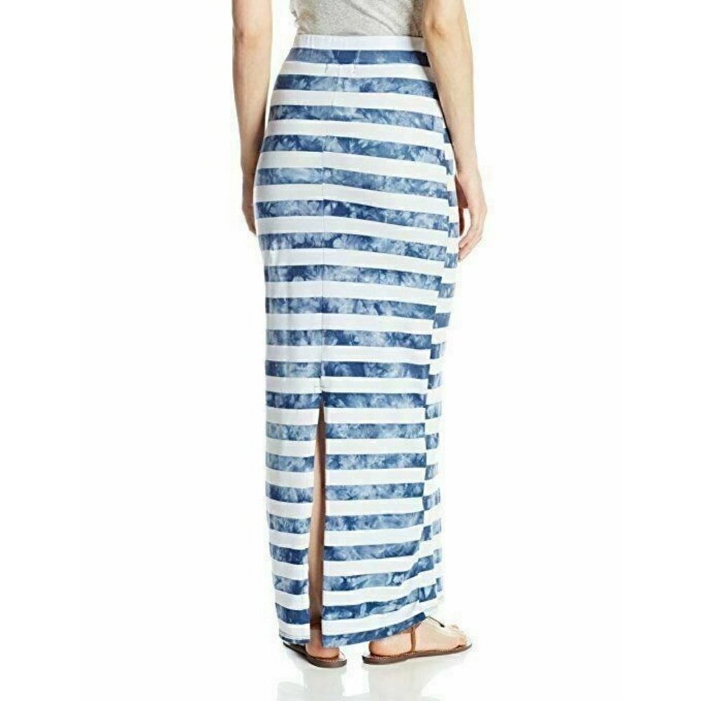 Element Women's Cotton Blend Beach Casual Florence Tie Dye Striped Maxi Skirt - Picture 7 of 12